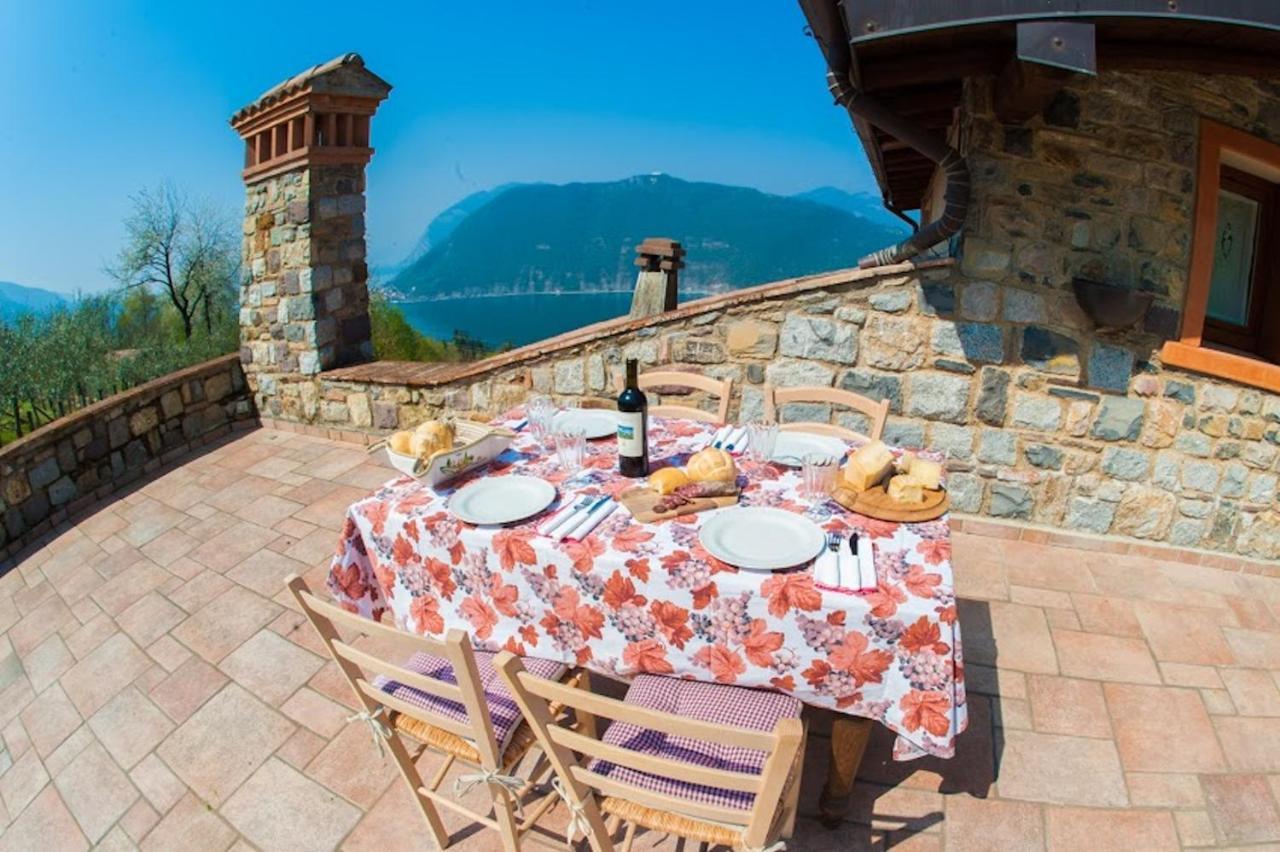 Agriturismo Da Gesi Sale Marasino Buitenkant foto